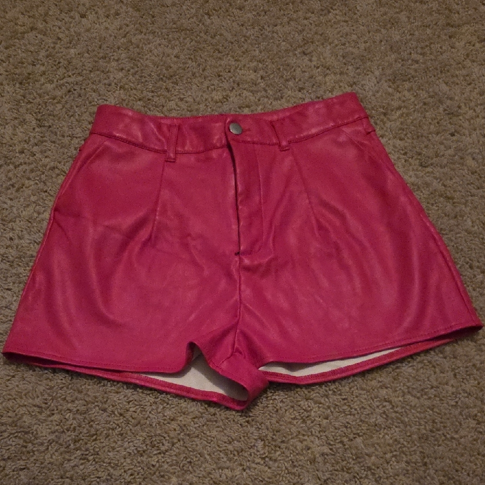 Charlotte Russe High Waist Pink Shorts